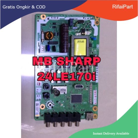 Main Board Sharp 24LE170I - MB Sharp 24LE170I