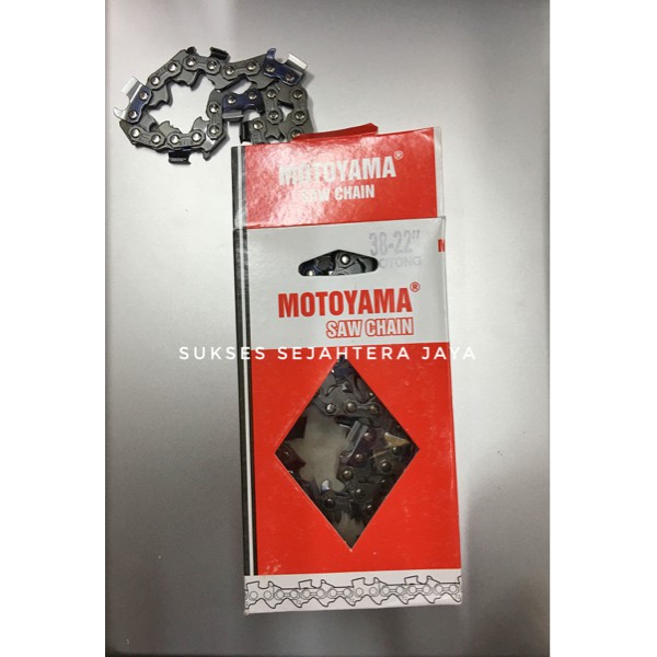 Rantai Chainsaw Motoyama 22" Original