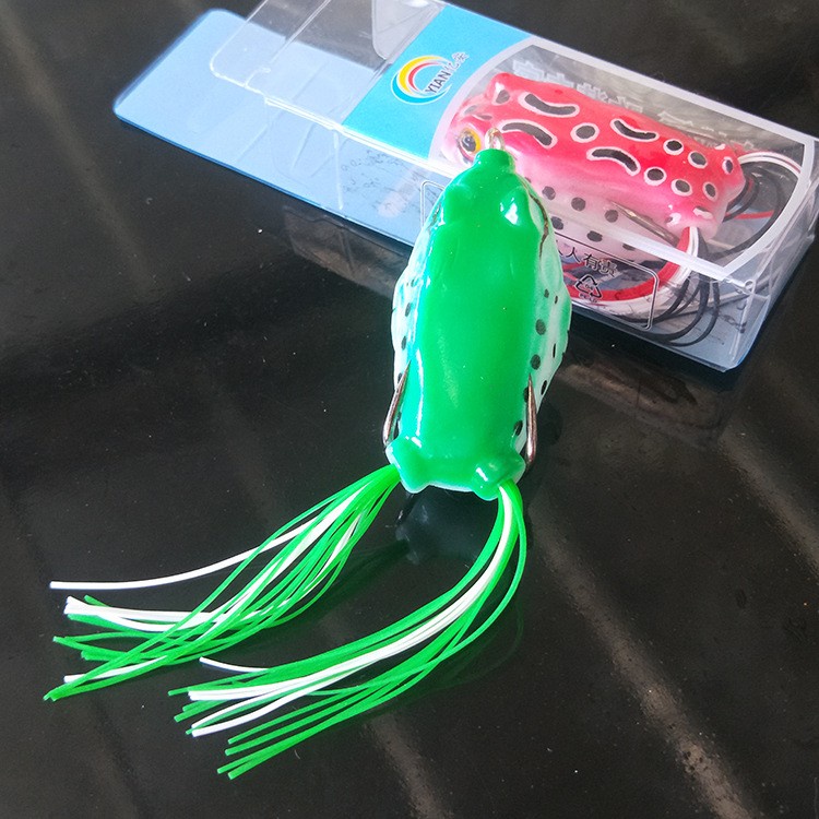 Umpan Pancing Katak Kecil Frog Lure Soft Tube Bait 12g - FE030C