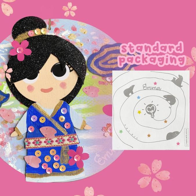 

New! Make With Emma: Mulan The Loyal, Brave And True Princess Art Kit
