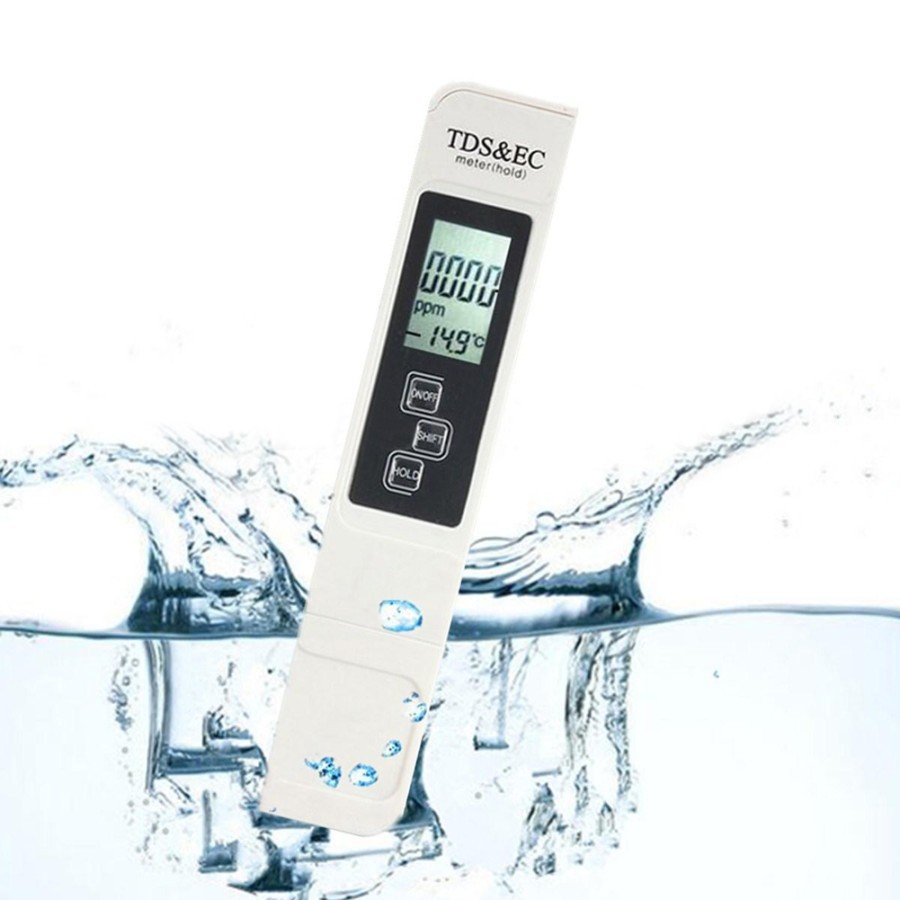 TDS EC Meter salinity alat ukur kualitas air bisa buat hidroponik