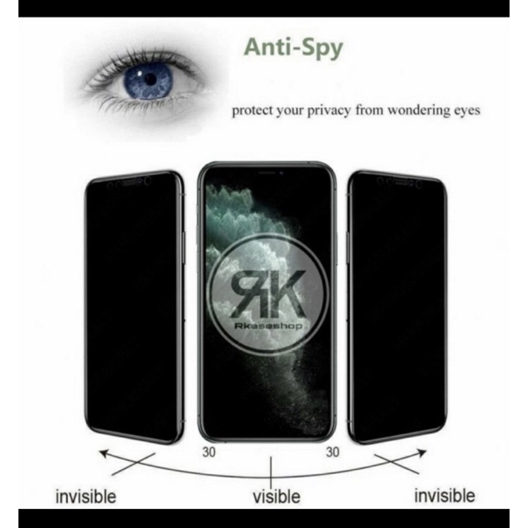 ANTI GLARE SPY IPHONE 12 MINI,IPHONE 12 PRO,IPHONE 12 PRO MAX CERAMIC SPY-BENUA DUNIA