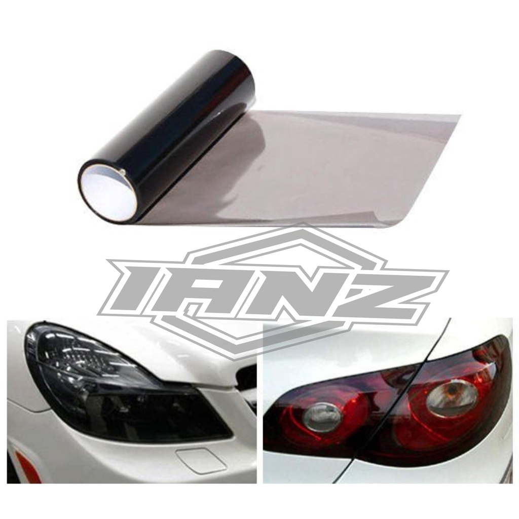 STIKER LAMPU / HYBRID / SKOTLET TRANSPARAN HEADLAMP MOBIL