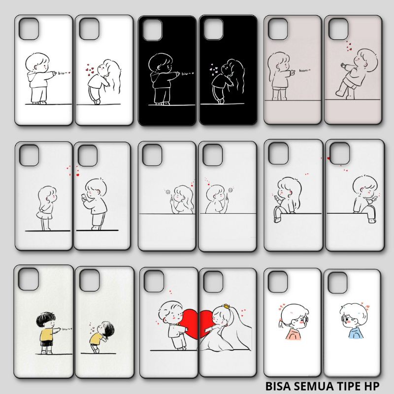 Case Couple Custom Semua Tipe HP