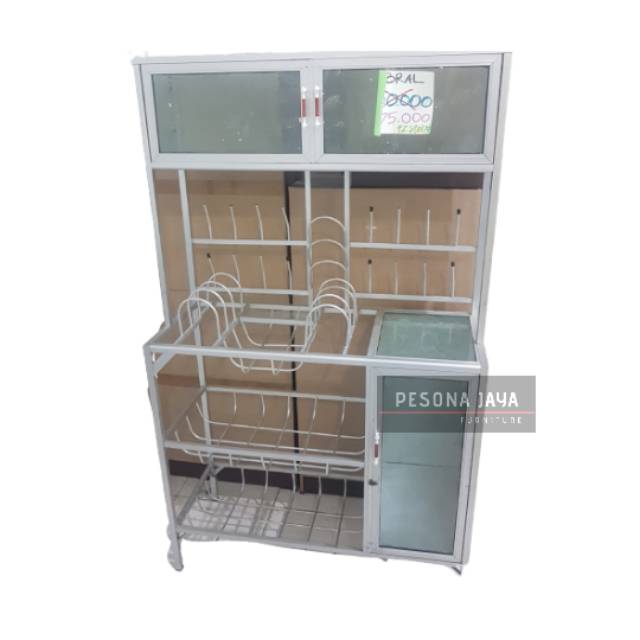 Lemari Dapur/Rak Piring Terbuka