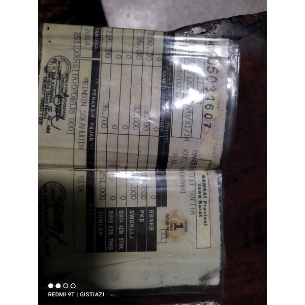 dokumen satria fu only