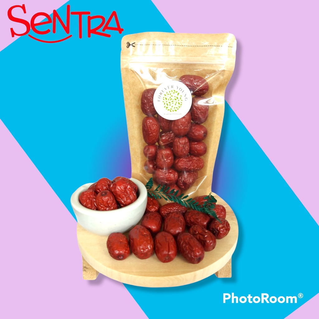 

Kurma Merah Cina Besar Premium / Angco Merah