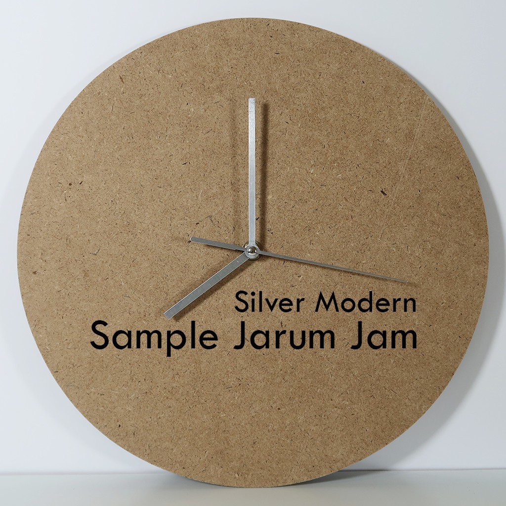 Jam Dinding Kayu Matematika Wall Clock Rumus Math Desain Unik Minimalis Murah-1