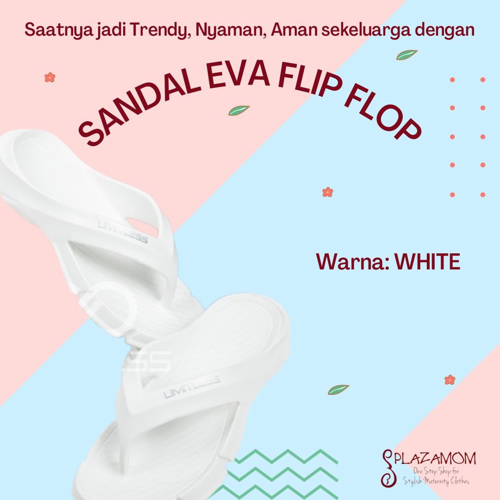 Sandal EVA karet PRIA DEWASA sendal Slip Flip Flop Japit Jepit family keluarga polos anti slip nyaman ringan trendy cocok untuk outdoor indoor kualitas premium