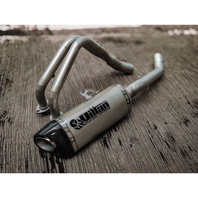 KNALPOT VILLAN MV1 SILVER CBR250rr NINJA250 MT25 R25 z250