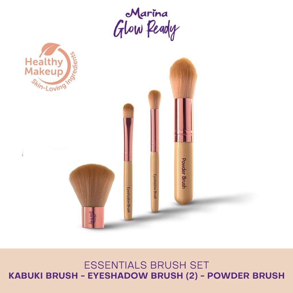 Marina Glow Ready Brush Set