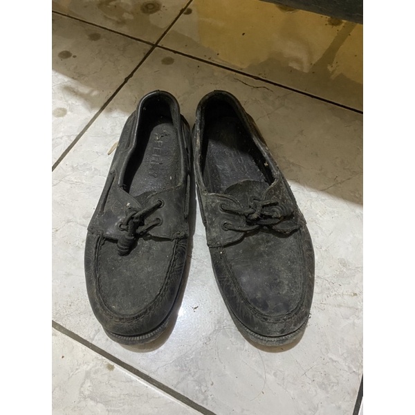 sperry top sider black