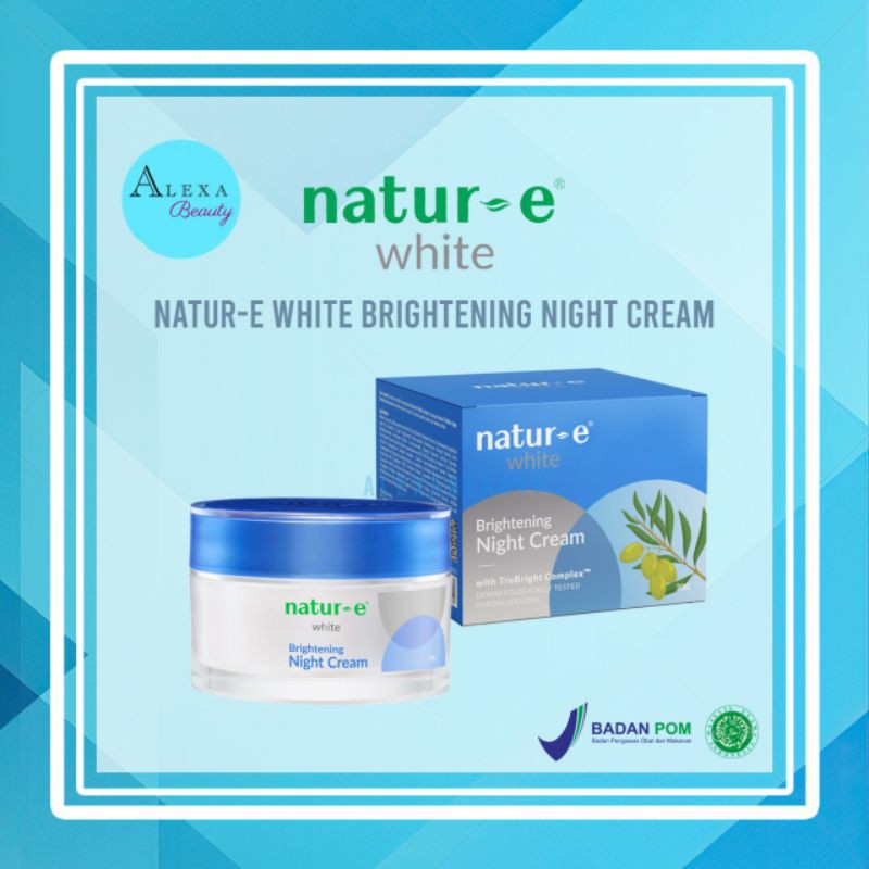 Natur-e white Brightening night cream