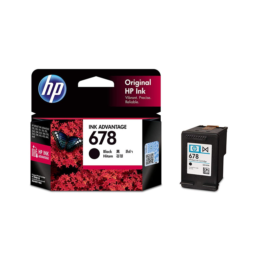 Tinta Cartridge HP678 hp 678 Black Printer HP 1015 1018 1515 1518 2515 2545 2548 2645 2648