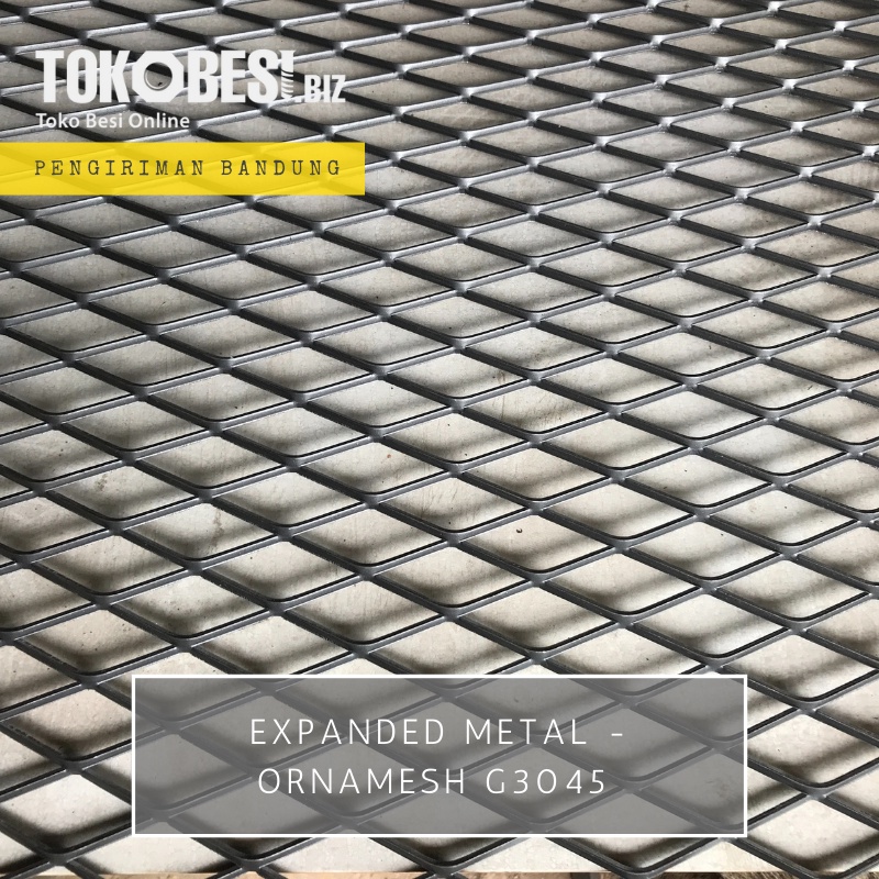 Expanded metal - Ornamesh G3045 (lbr) Bandung