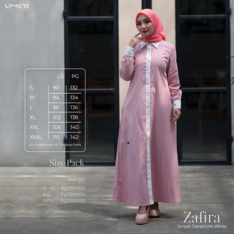 GAMIS UPMORE ZAFIRA STRIPPER GERANIUM - WHITE RED - WHITE PINK - WHITE