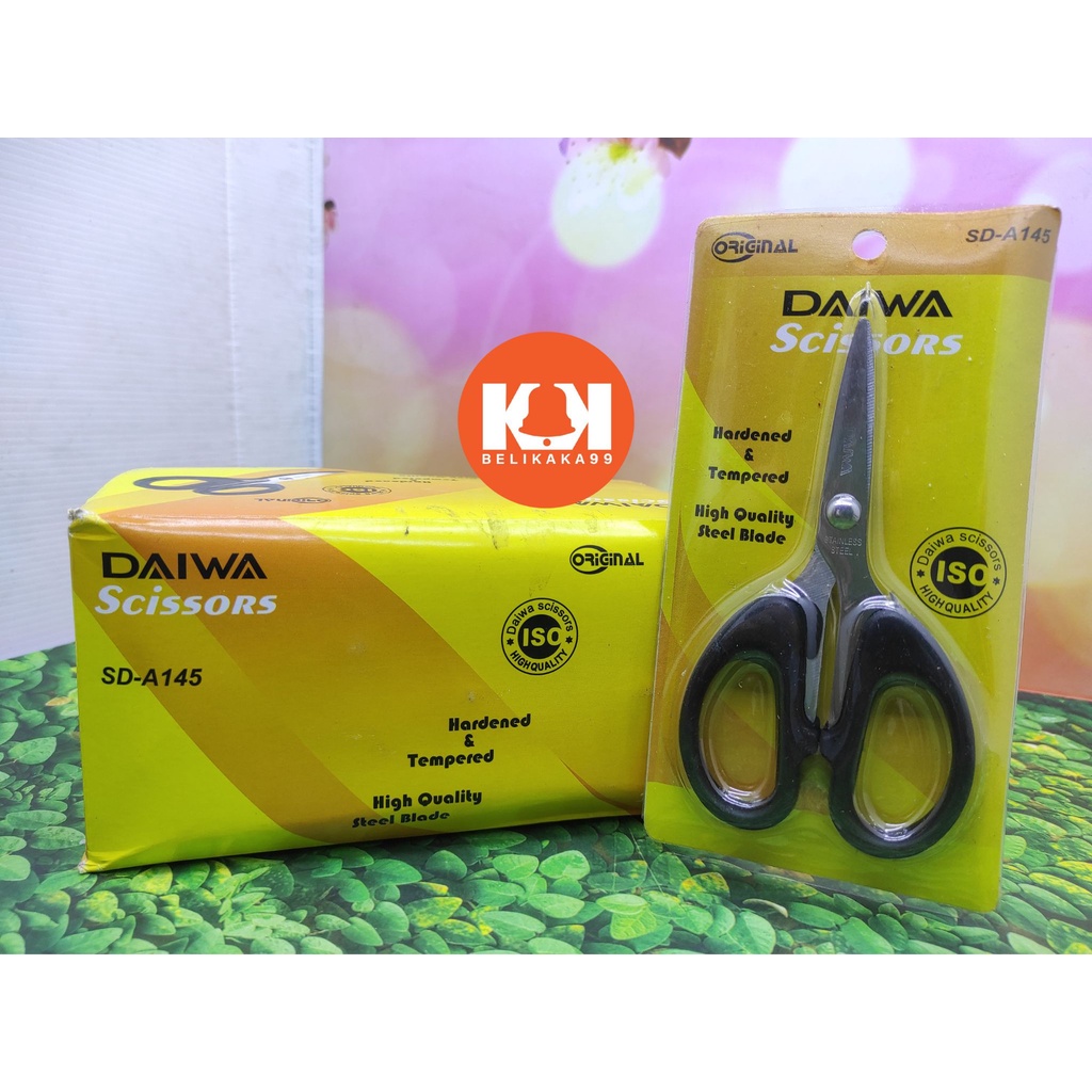 GUNTING KERTAS STAINLESS MEREK M2000 &amp; DAIWA UKURAN KECIL SEDANG BESAR / ALAT GUNTING KERTAS / PAPER SCISSORS / GUNTING DAIWA / GUNTING M2000 / GUNTING KECIL / GUNTING SEDANG / GUNTING BESAR