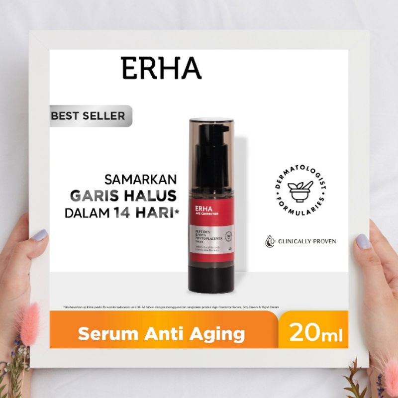 Erha Age Corrector Serum 20 ml (Serum Wajah Anti Aging)