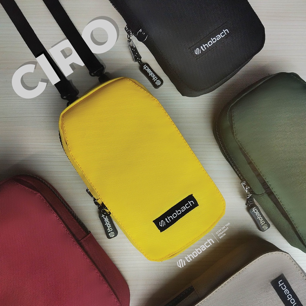 THOBACH-SLING POUCH HP CIRO DOMPET KARTU PRIA WANITA