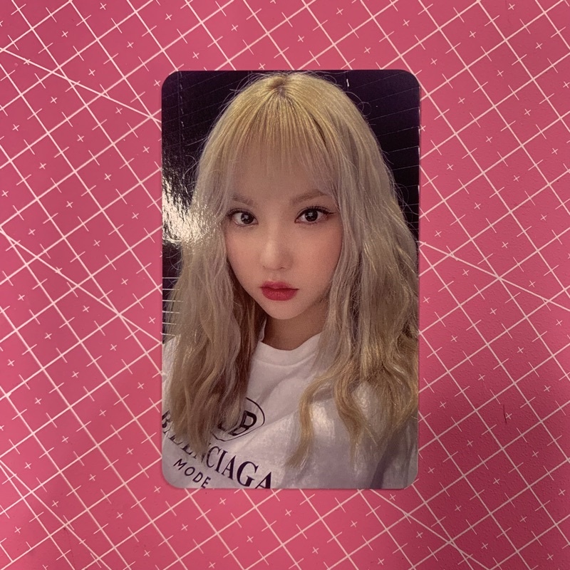 gfriend memoria earphone case eunha photocard / pc