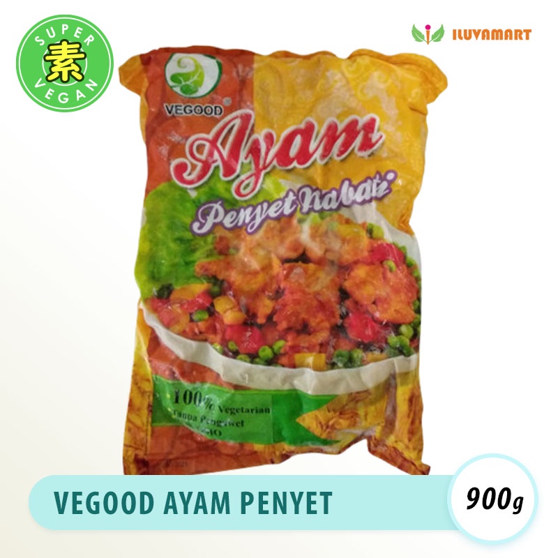 

Vegood Ayam Penyet Nabati 900 gr Vegetarian