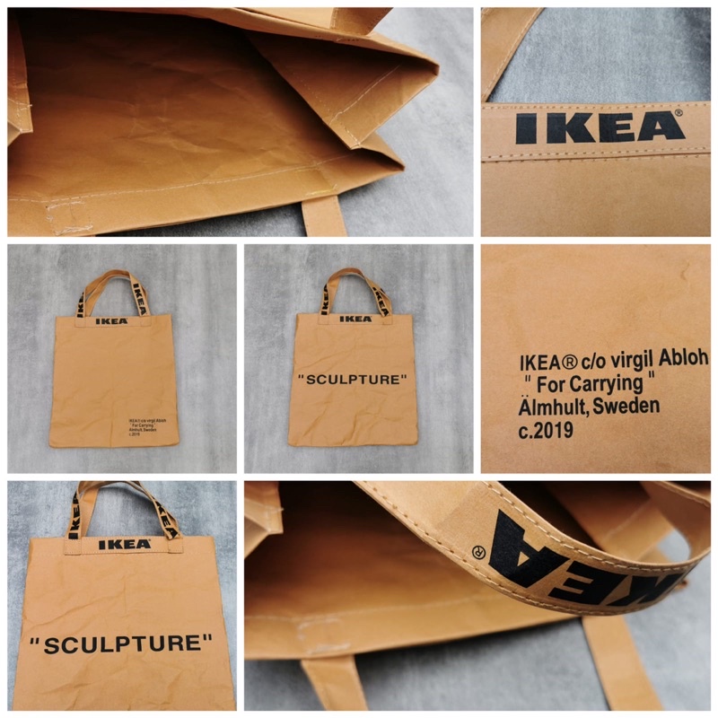 TOTE BAG Ikea X Virgil Abloh Markerad Bag