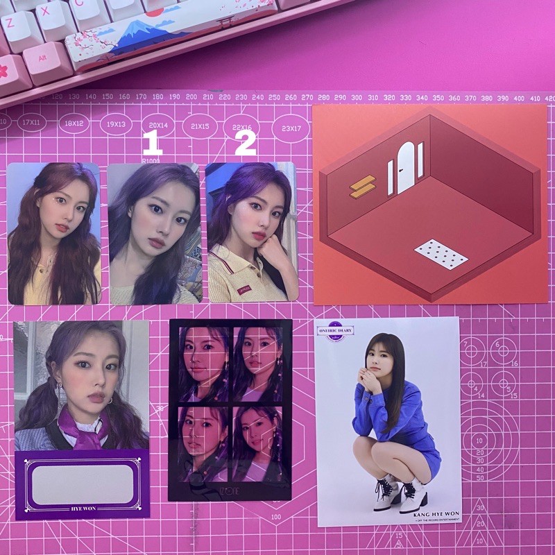 Photocard Benefit Hyewon Oneiric Diary OD Iz*one Izone PC PP