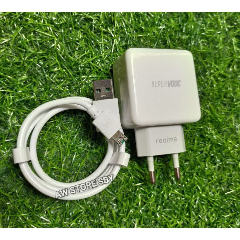 CHARGER REALME SUPER VOOC MICRO USB REALME 3 pro/ oppo F1+ F3+ F9 F11 pro (MICRO 20W)