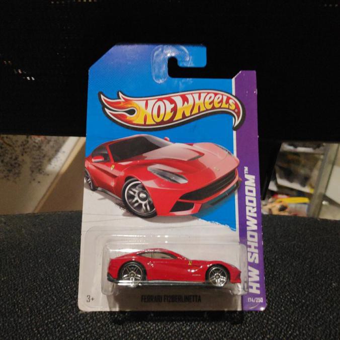 Ready Oke] Hot Wheels Ferrari F12Berlinetta Merah Hw Showroom 2013