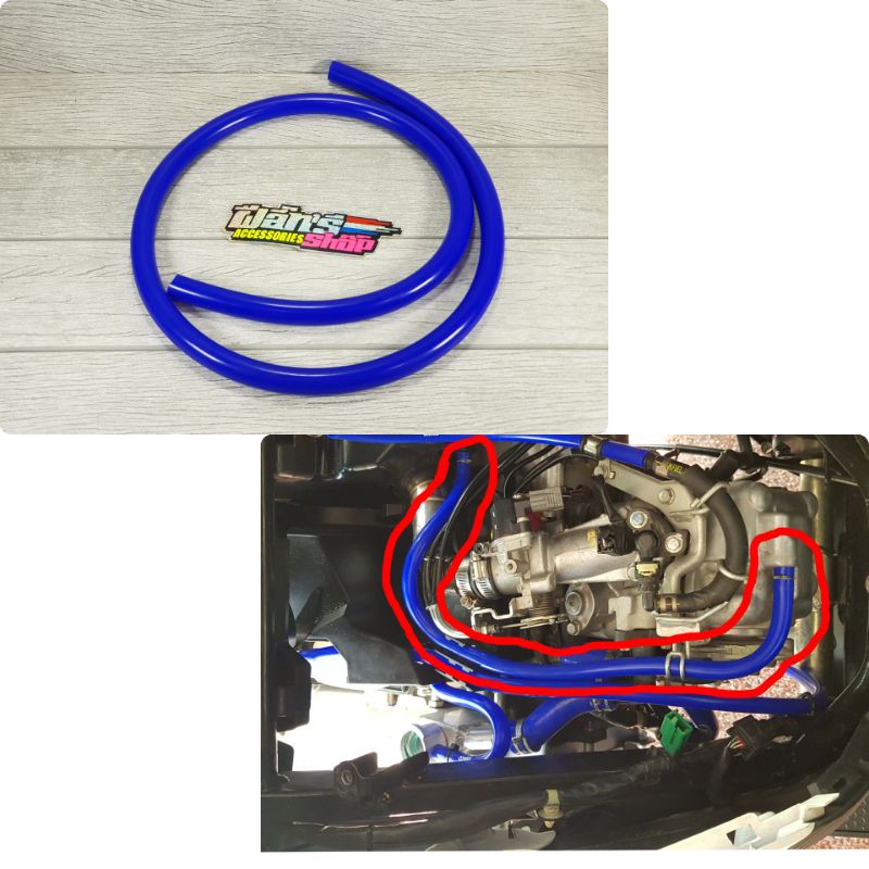 selang hawa samco original vario 125 150 pcx cbu Nmax beat scoopy injeksi panjang 1meter