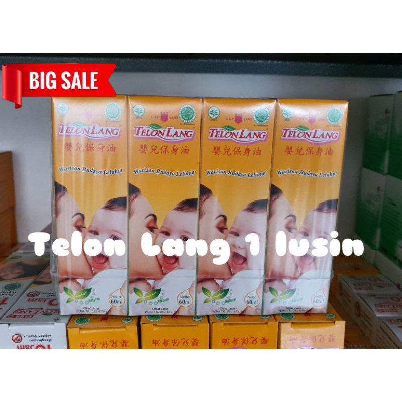 Cap Lang Telon Lang 60ml 1slop isi 12pcs