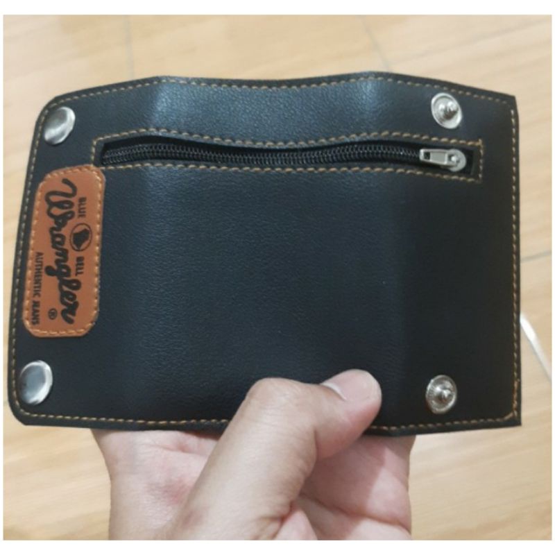 DOMPET STNK - GANTUNGAN KUNCI mobil dan motor  Dengan Resleting Wrangler