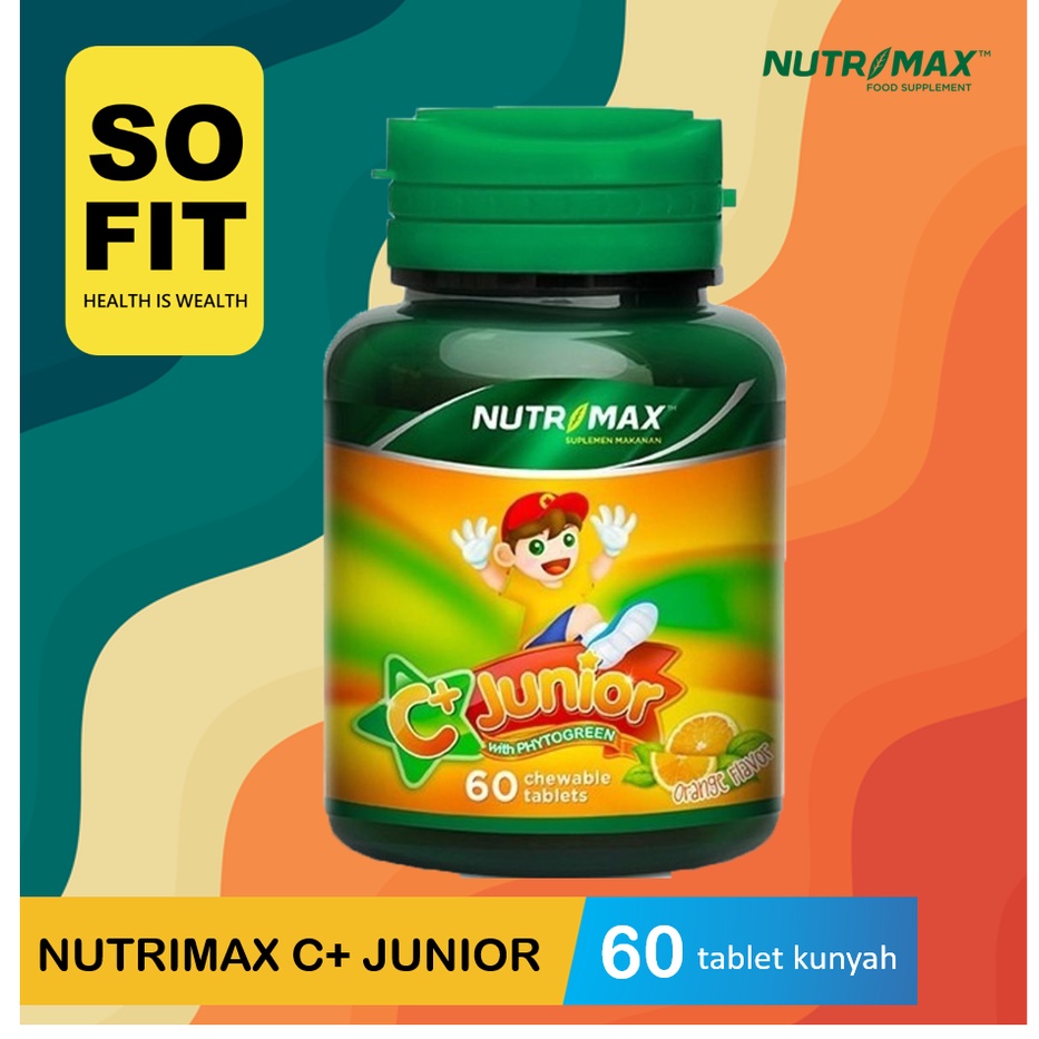 Nutrimax C+ Junior 60s / Phyto Green / Vitamin Daya Tahan Tubuh Anak