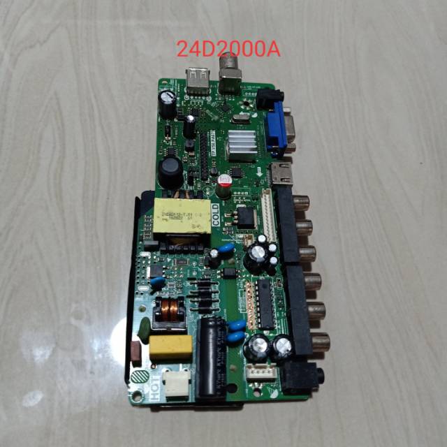 MB-MAINBOARD TV CHANGHONG 24D2000 MESIN TV CHANGHONG 24D2000A