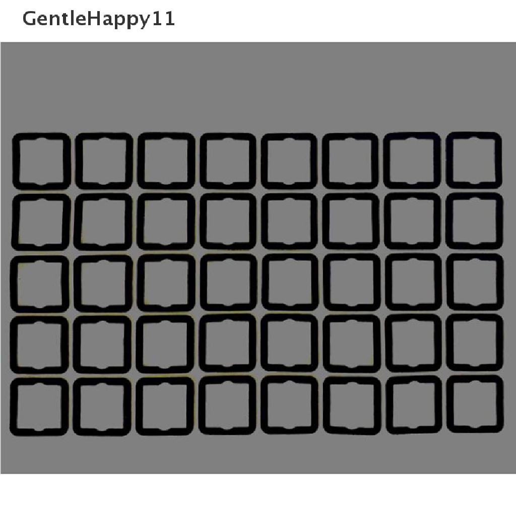 Gentlehappy 120pcs / Pak Pad Kaki Saklar Posisi Keyboard Mekanik Single Switch