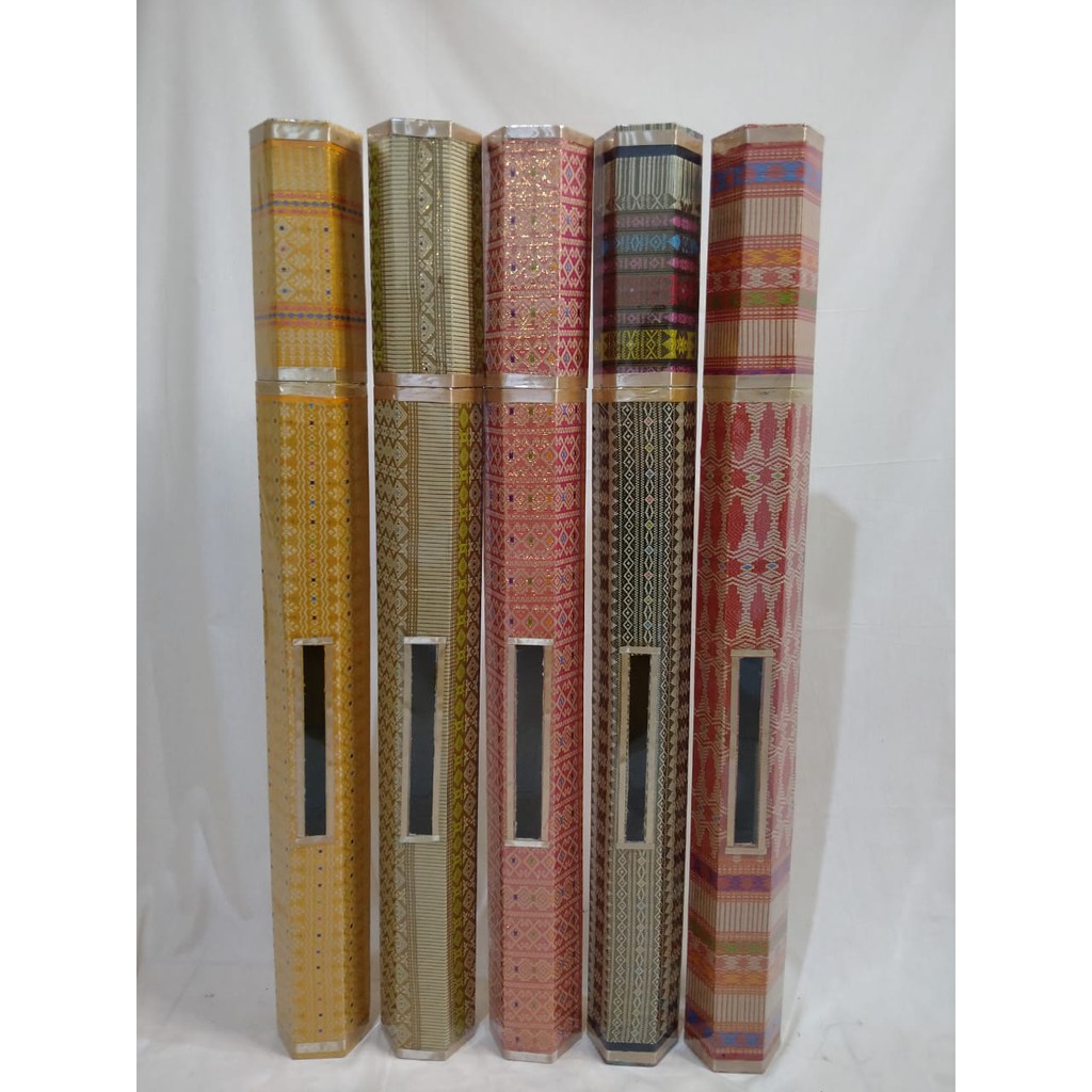 

Songket Pash - Tabung Songket / Kotak Songket /Tempat Songket Beragam Warna Dan Motif Khas Palembang