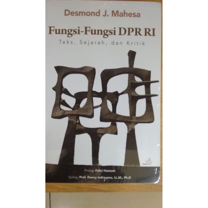 

FLASH SALE!!! FUNGSI-FUNGSI DPR RI -DESMON J TERMURAH