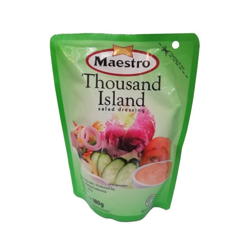 

Maestro Thousand Island Salad Dressing 180gr