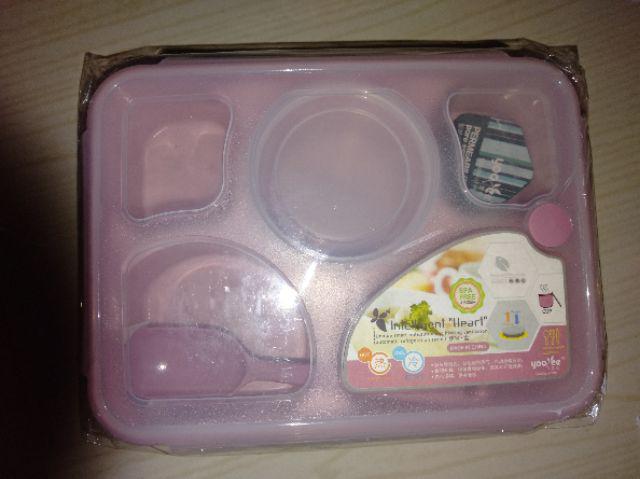 Yooyee Lunch Box Kotak Makan Sup 4/5 Sekat Bento Set [1kg 3pc]