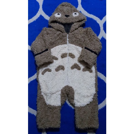 JP / jumpsuit hodie karakter Anak unisex Preloved tebal mantul