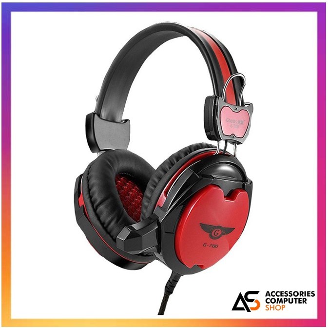  HEADSET  WARNET  GAMING G700 ANTI PATAH DAN ANTI PUTUS TAHAN 