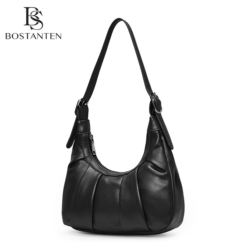 Bostanten Tas Wanita Tas Messenger Kasual Tas Bahu Fashion Tas Wanita Kulit PU