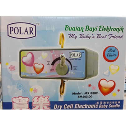 AYUNAN BAYI OTOMATIS DENGAN ELEKTRIK MERK POLAR BEST SELLER