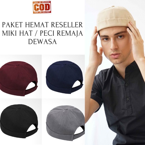 PAKET HEMAT RESELLER PECI / MIKI HAT REMAJA DEWASA