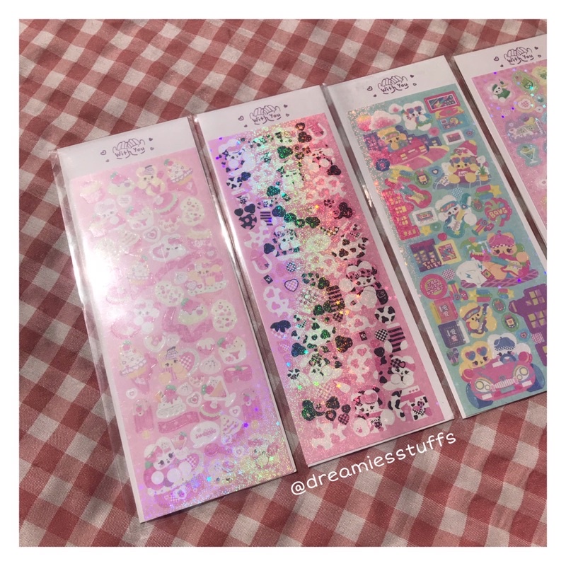 

(Dream 2) With you cuteness hologram deco sticker