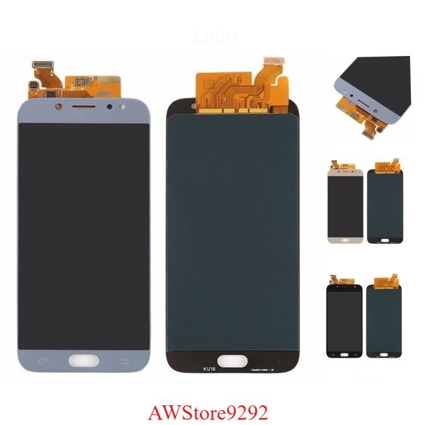 Layar Sentuh LCD TS Touchscreen Fullset Samsung J2 PRO 2018 J250 AAA CONTRAS BLACK BLUE GOLD