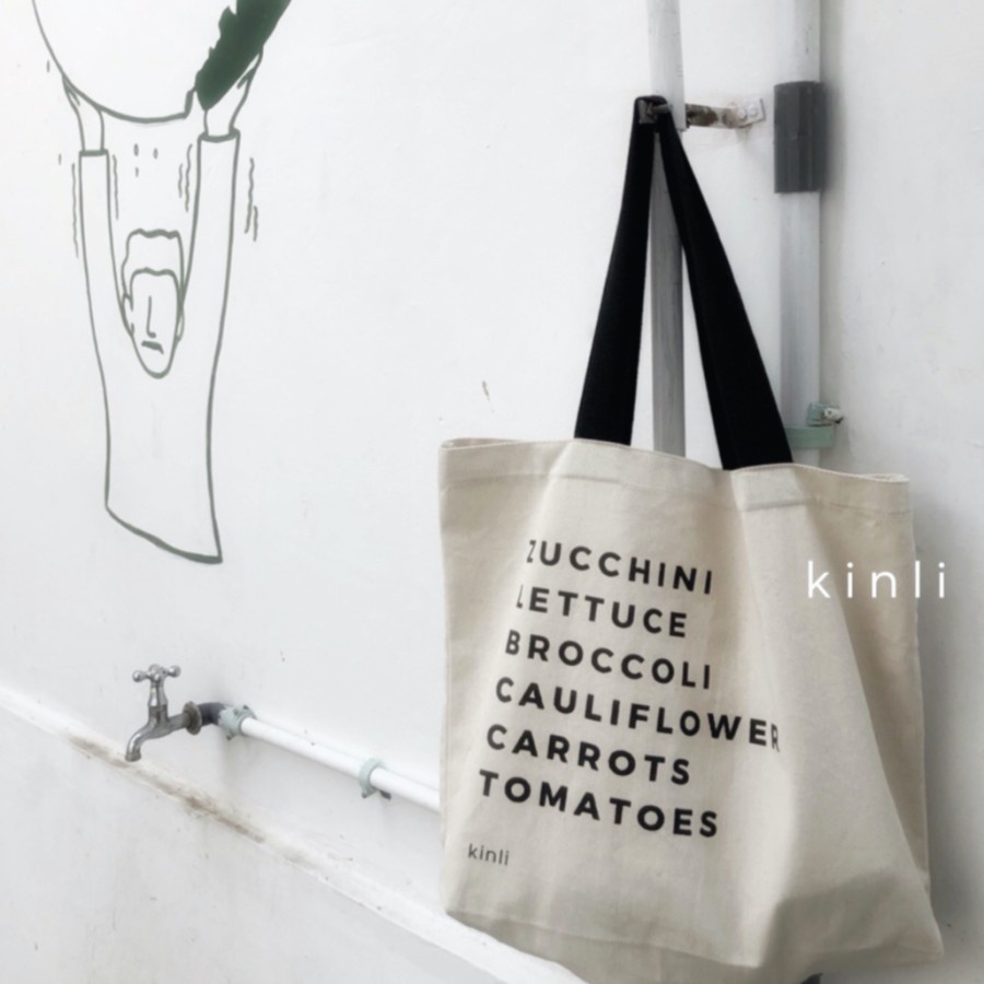 shaka oversized tote bag eco friendly canvas bag grocery tas belanja multifungsi kanvas