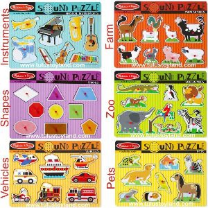 Jual Puzzle Kayu Melissa   Doug Sound Puzzle Limited