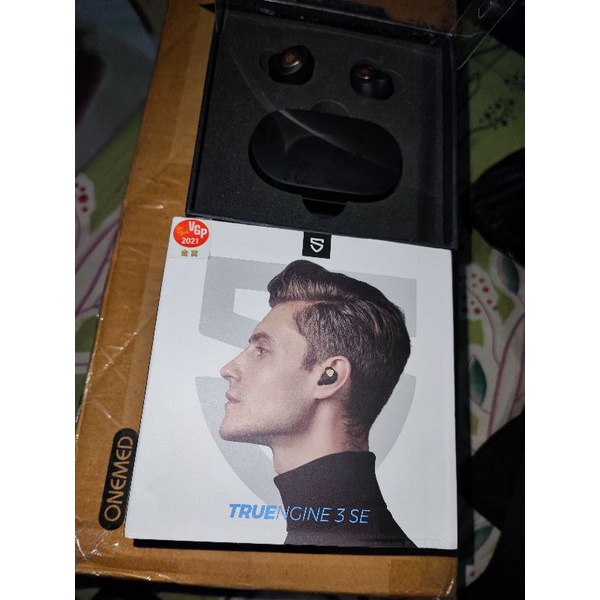 SoundPEATS Trueengine 3SE TWS Headset Bluetooth aptX True Engine - Black