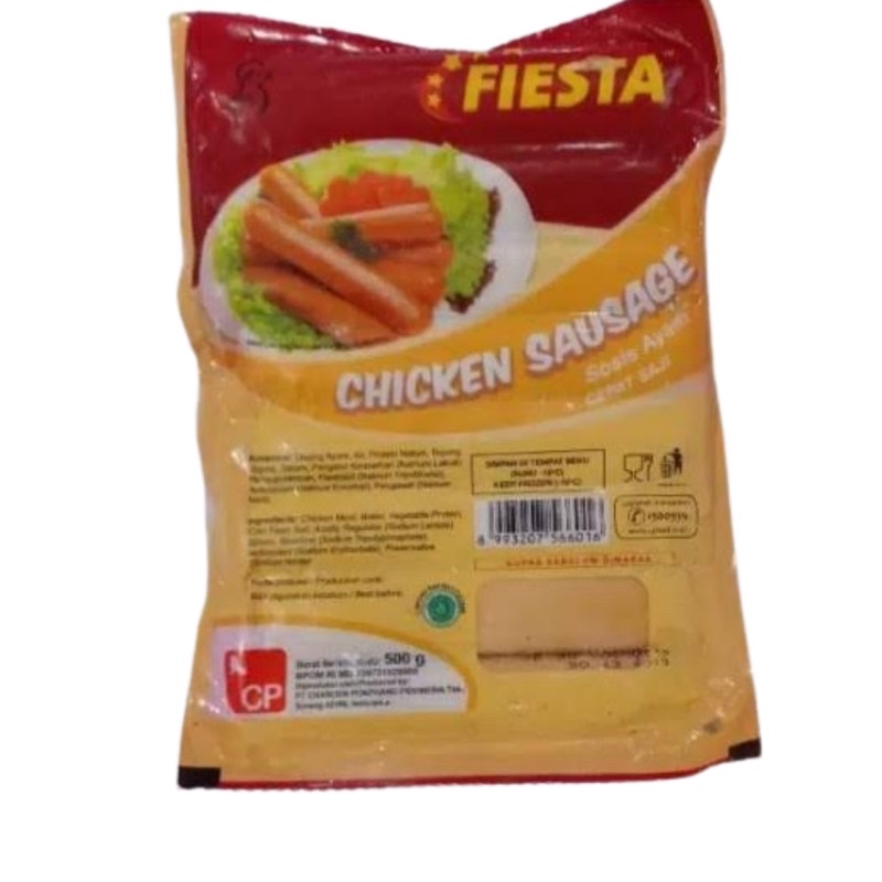 

Fiesta Chicken sausage 300gr ( sosis ayam fiesta )